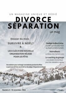 Couverture du numéro 3 de Divorce, Séparation – Le Mag : Survivre à Noël