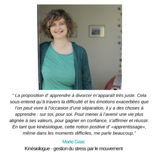 Marie Gasc Kinésiologue formationdivorce