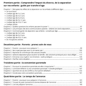 Comment annoncer sa séparation, son divorce aux enfants