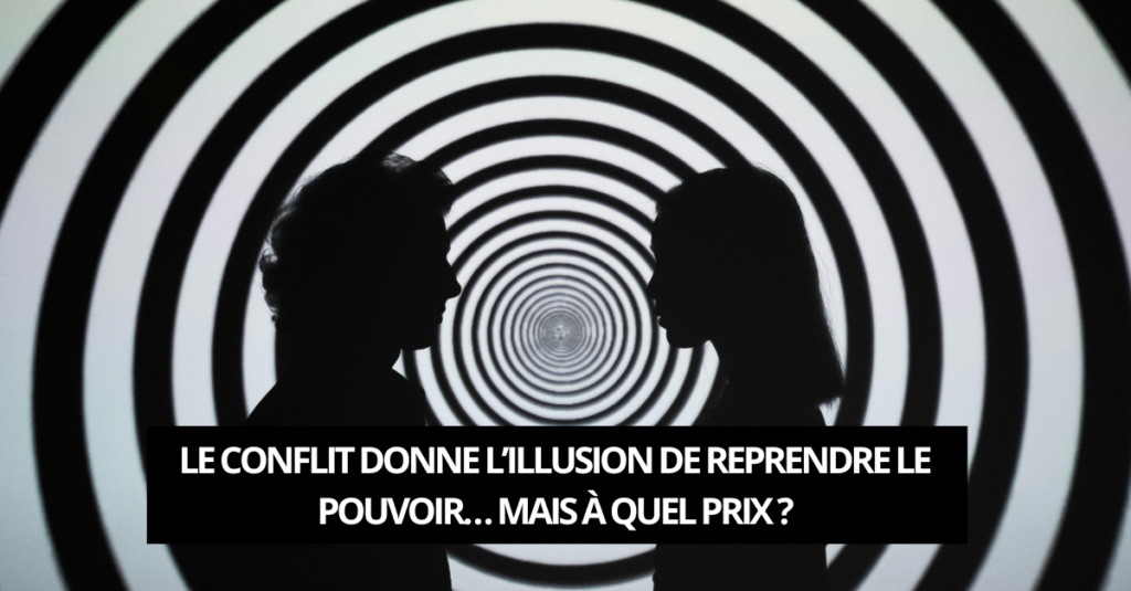 Citation sur le piège du conflit pendant un divorce – coaching avec Sandrine Mercy du courage