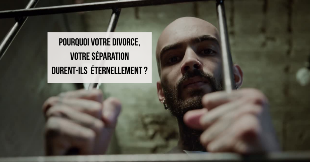 Téléphone vibrant entouré de trois ficelles symbolisant procédure, enfants et argent, prêts à être coupés pour sortir du divorce qui s’éternise.