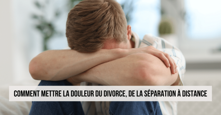 Mettre la douleur du divorce à distance grâce à la visualisation